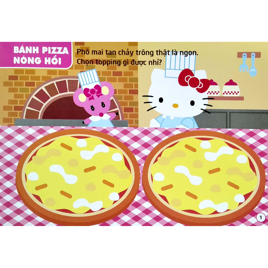 Hello Kitty - Kitty Mi Nhon Thích Đồ Ăn Ngon (3-8 Tuổi) - Tái Bản