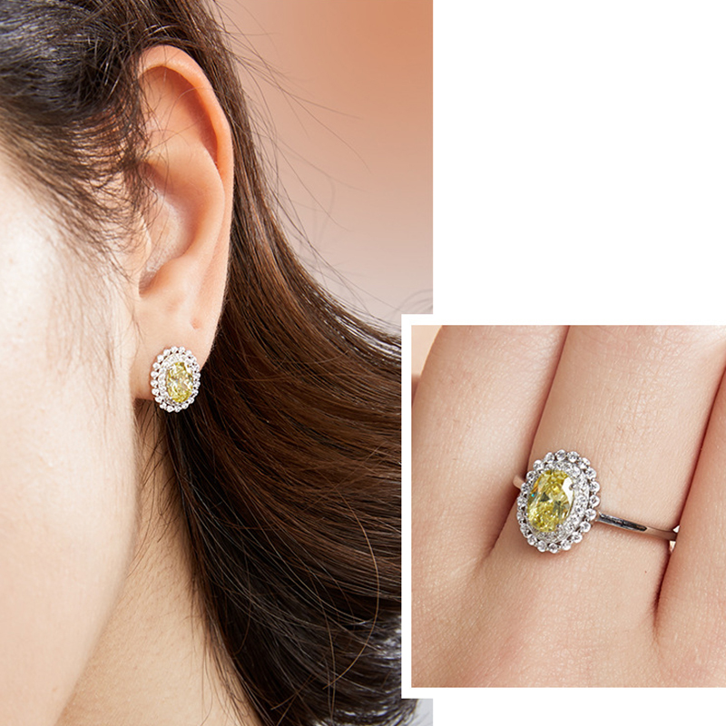 Bộ Trang Sức Nữ Bằng Bạc S925 Italy Đính Đá Cao Cấp BNT615 Bảo Ngọc Jewelry Có 3 Món [THIẾT KẾ ĐỘC QUYỀN]