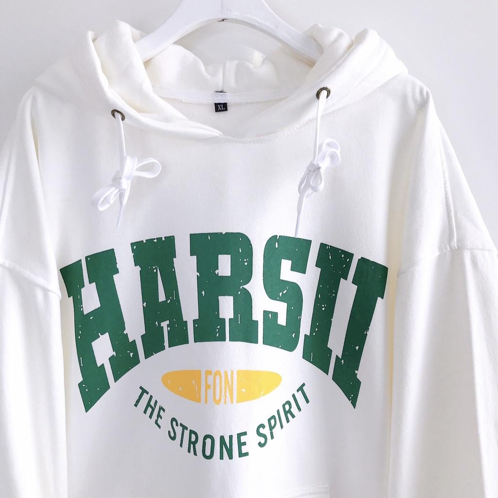 Áo Hoodie HARSH Ulzzang Unisex UNISEX