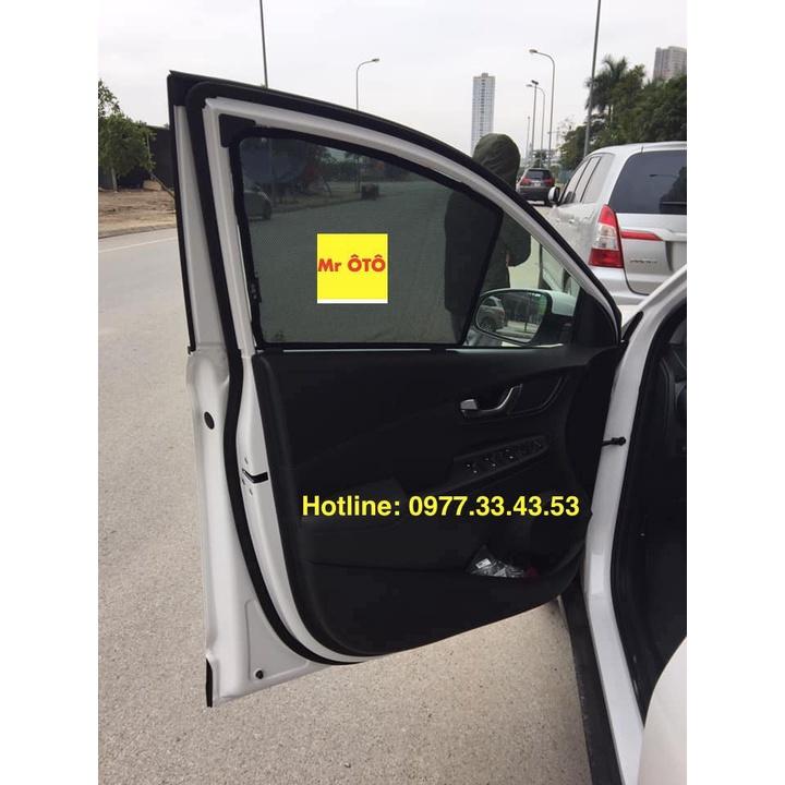 Rèm Che Nắng Xe Huyndai Kona Hàng Loại 1. Cam Kết Vải Dày Dặn, Chuẩn Khít Theo Xe