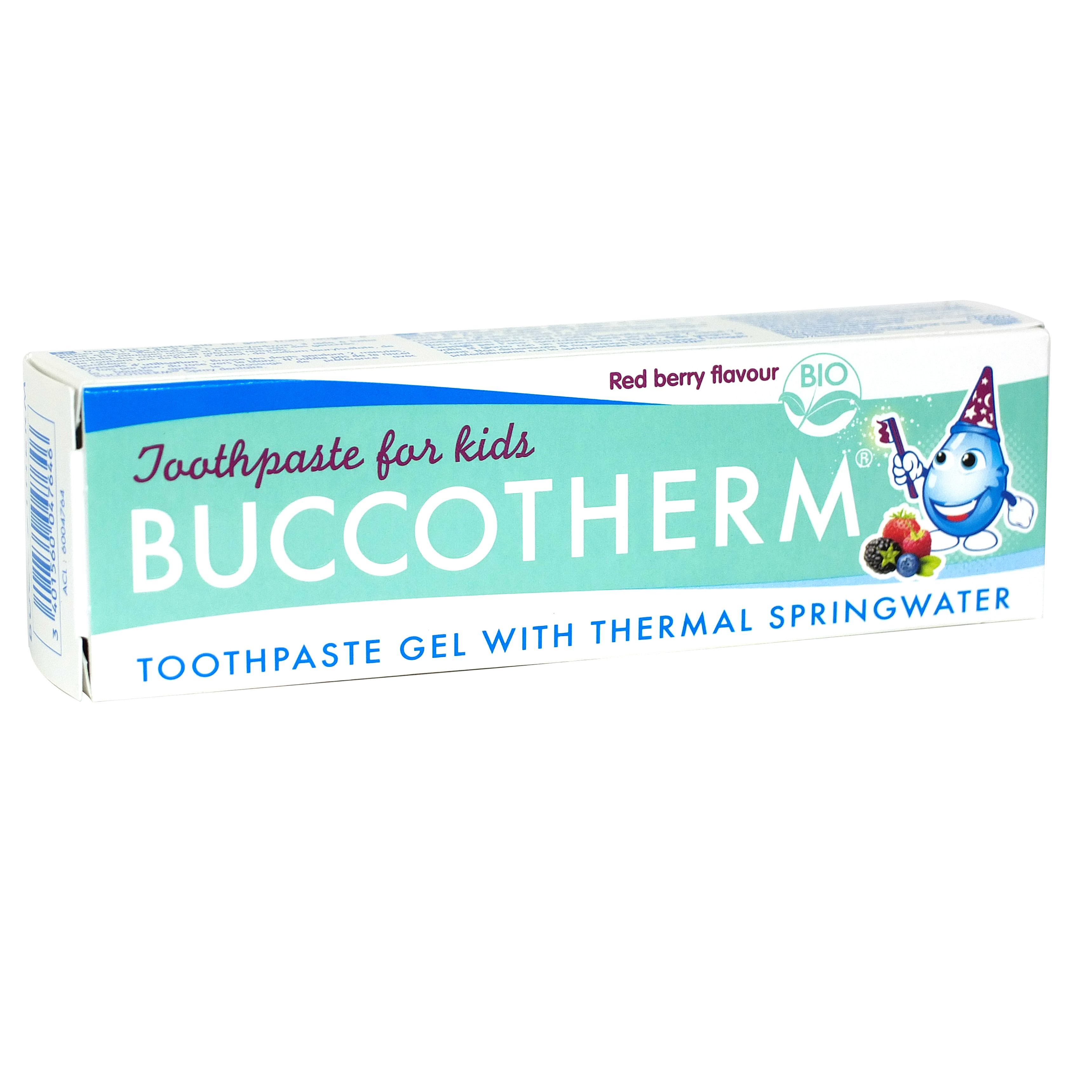 Kem đánh răng hữu cơ trẻ em vị trái cây Buccotherm (dành cho bé từ 3 tuổi) - 50ml