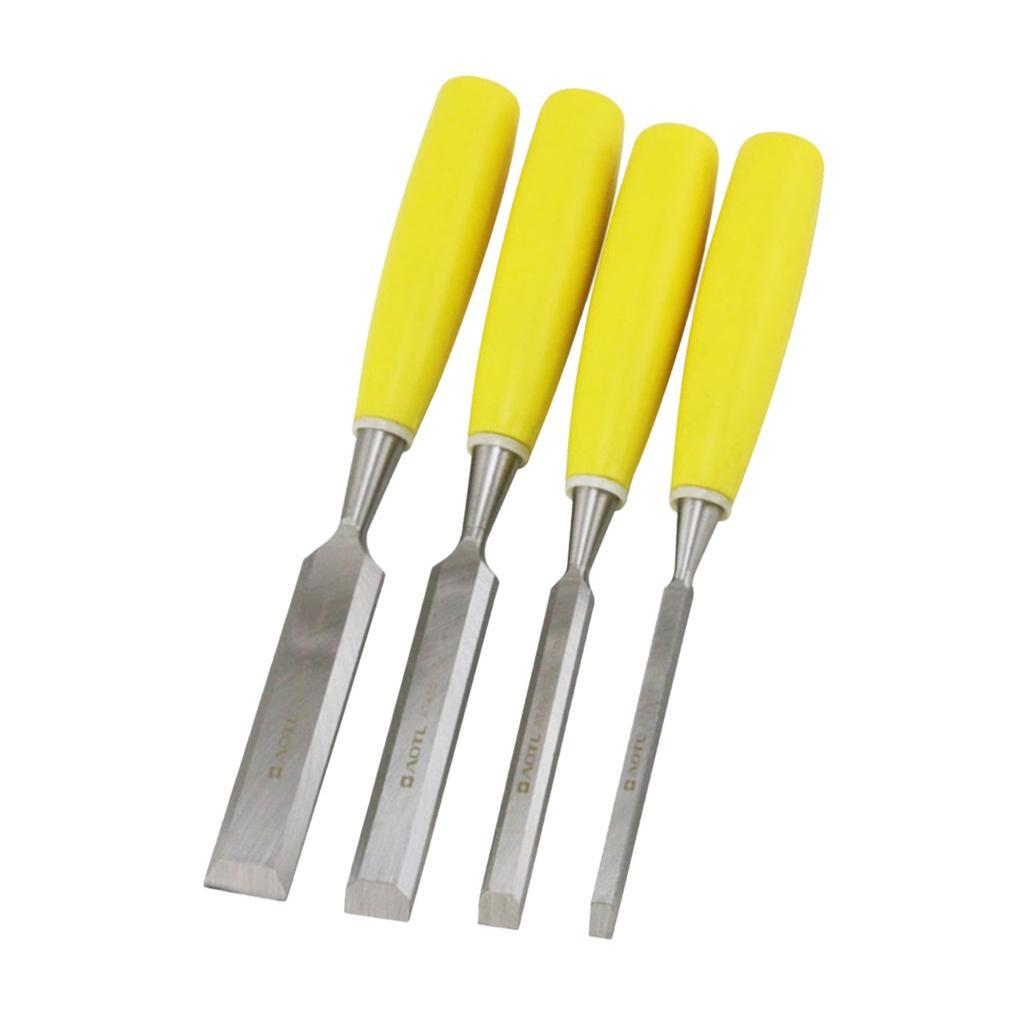 4-Piece Soft-Grip Chisel Set