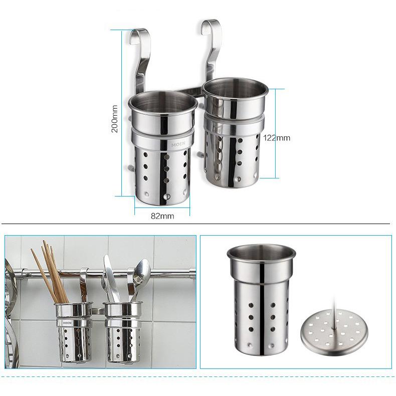 Ống đũa inox đôi Moen