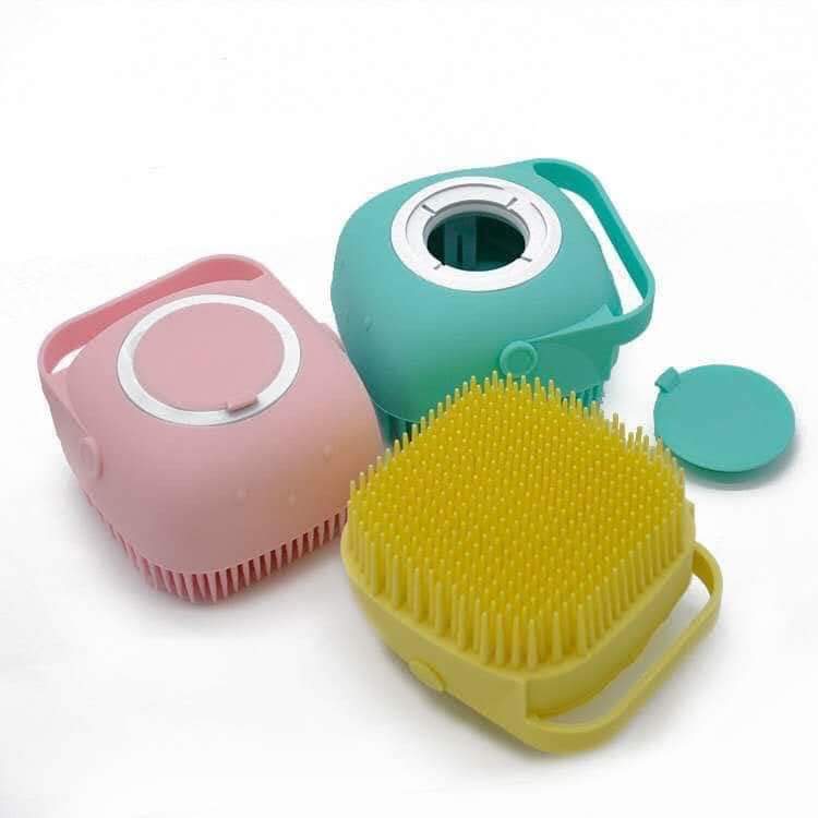 Bông Tắm Silicon Tạo Bọt Massage Cơ Thể, Tẩy Tế Bào Chết