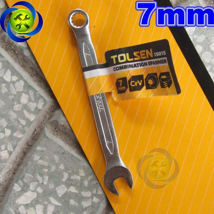 Chìa khóa vòng miệng 7mm Tolsen 15015 (cờ lê 7mm)