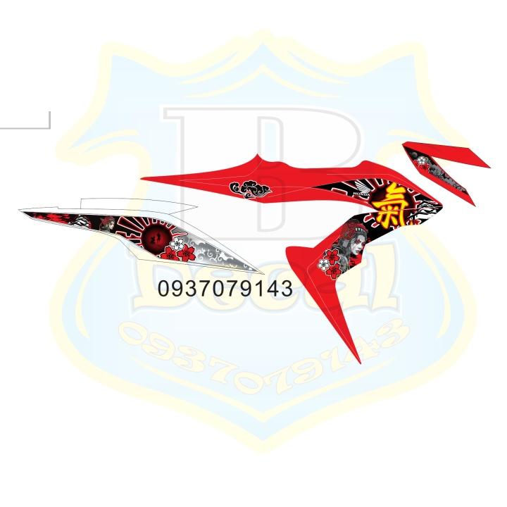 Tem rời dành cho sonic 150 samurai