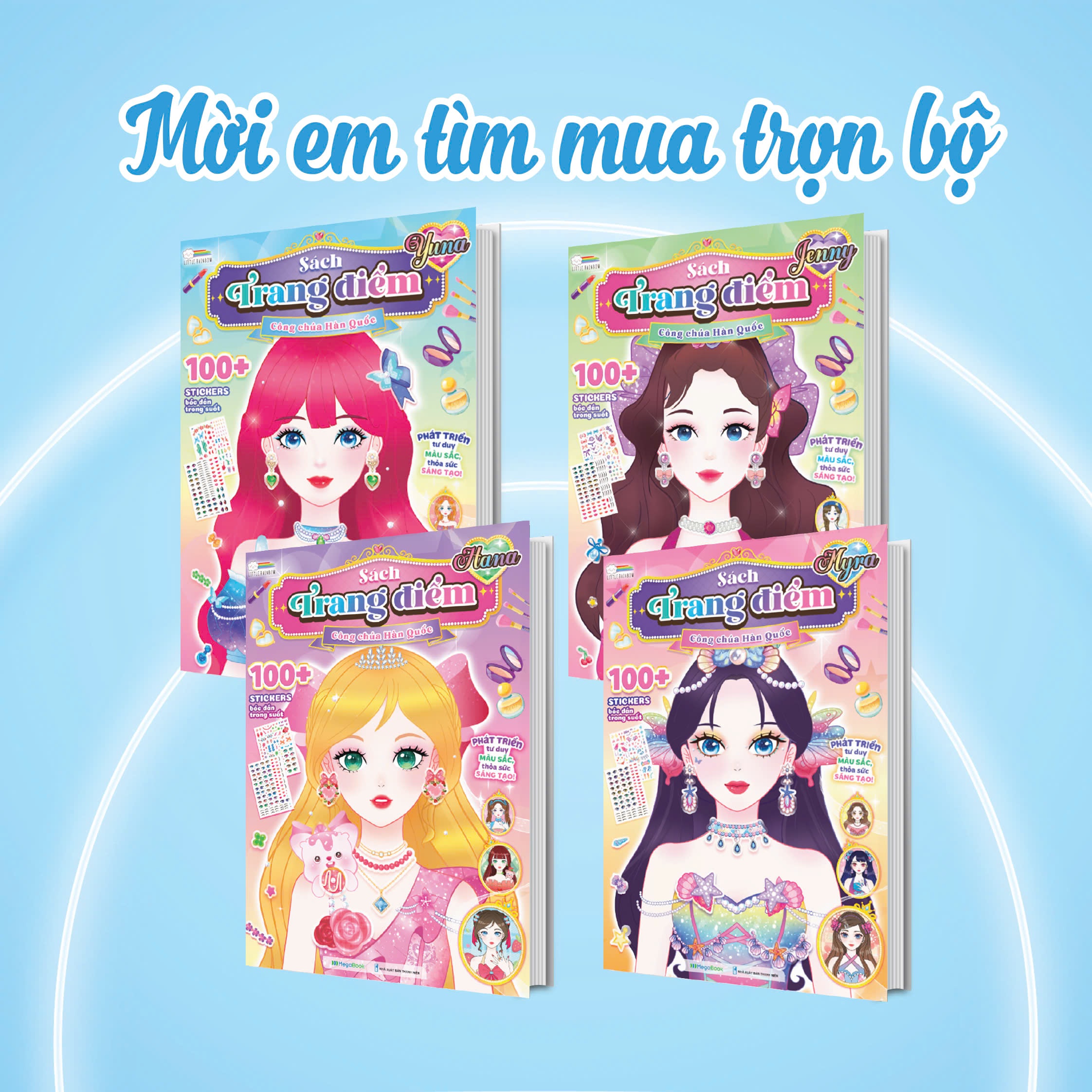 Sách Trang điểm Công chúa Hàn Quốc Yuna