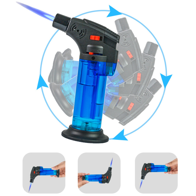 Hột Qụet Bật Lửa khò 1 tia Cob-001 hiển thị mức nhiên liệu đẹp độc lạ - dùng gas cao cấp