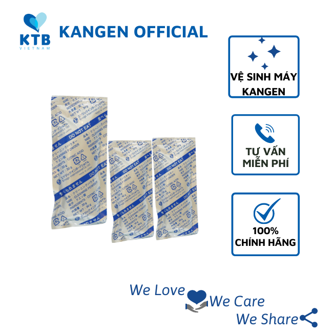 Bột vệ sinh định kỳ máy Kangen - chính hãng Enagic - KANGEN KTB VN
