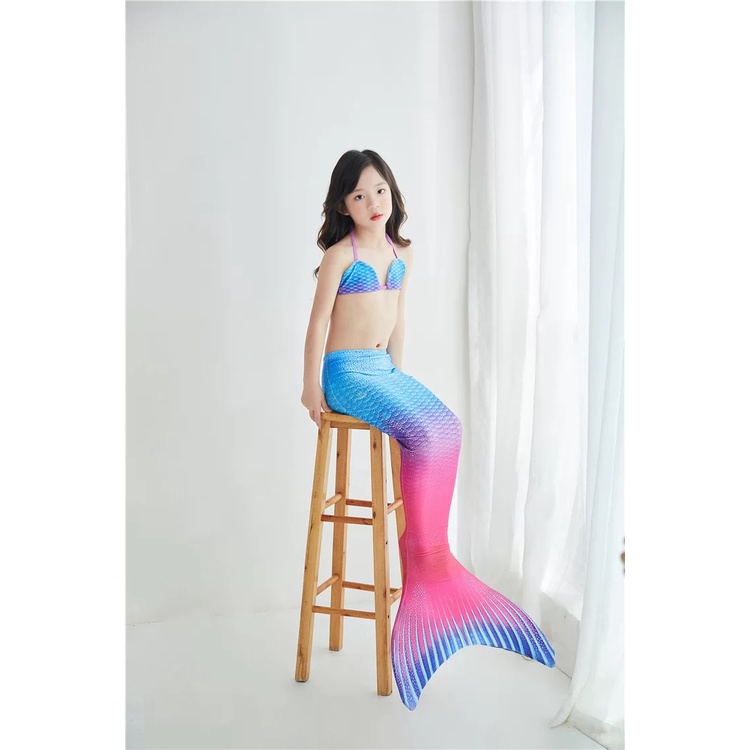 Đồ Bơi Áo Nàng Tiên Cá Hai Dây Xinh Xinh Dành Cho Trẻ Em