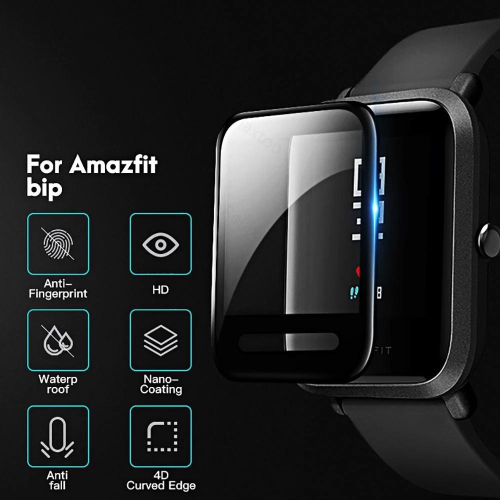 Miếng dán bảo vệ màn hình 3D cho đồng hồ thông minh Huami Amazfit Bip