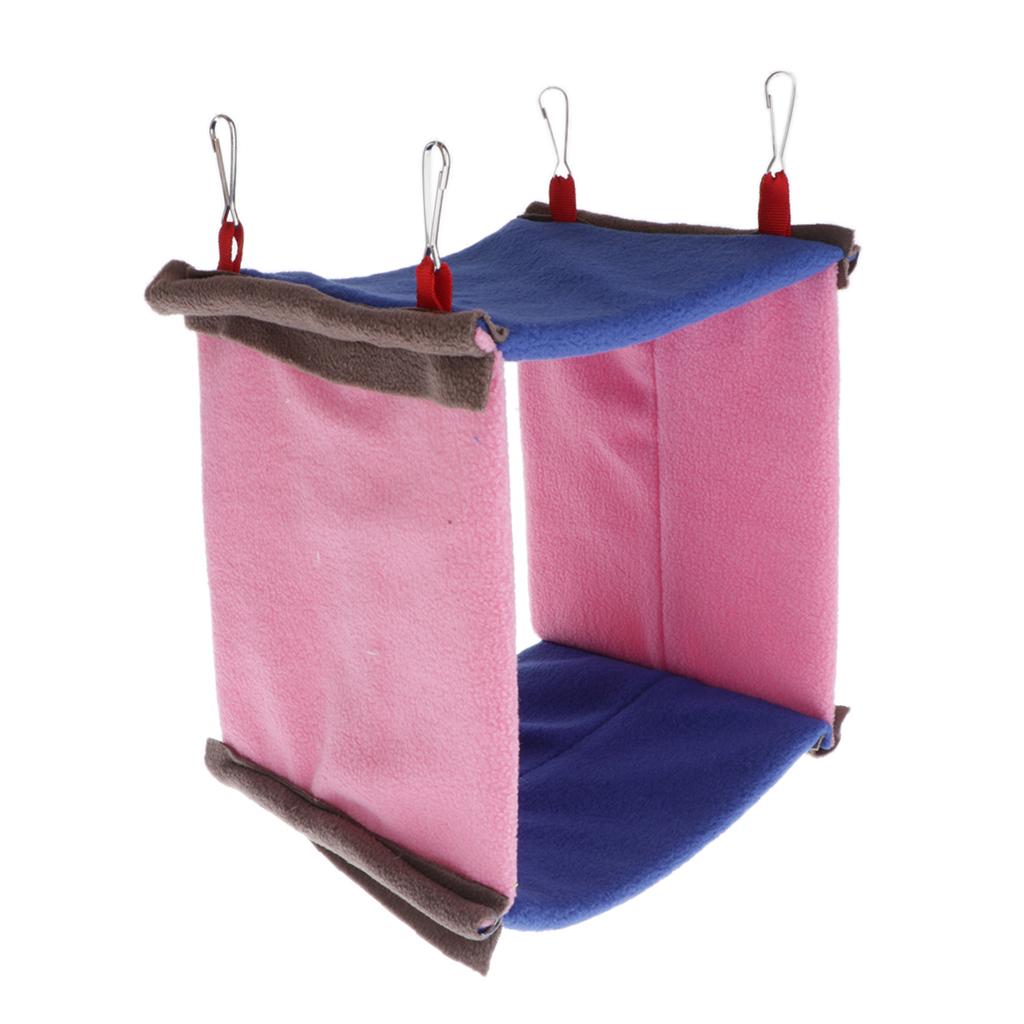 Bird Warm Hammock Parrot Bed Cozy Hanging Nest For Small Pet Hamster Mice
