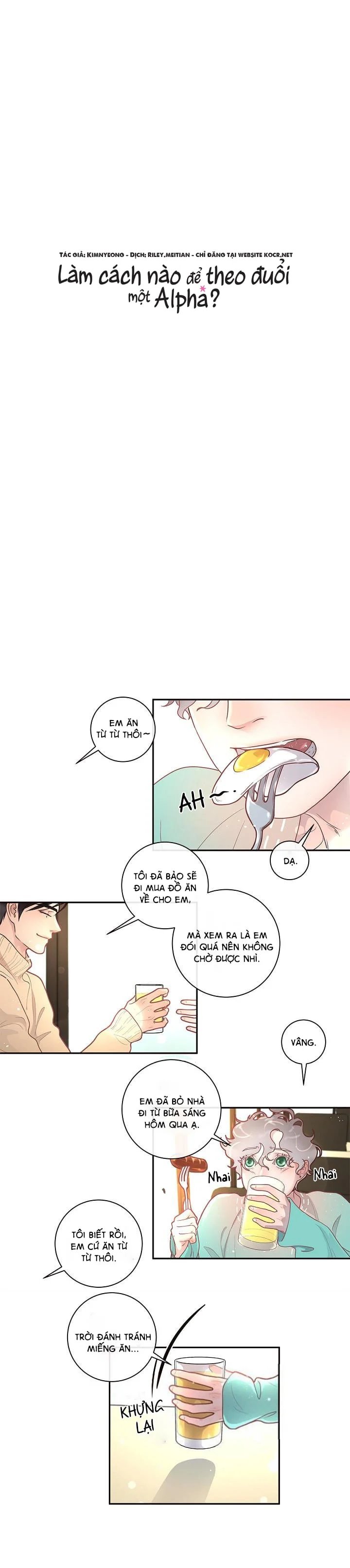 làm cách nào để theo đuổi một alpha? chapter 23 9