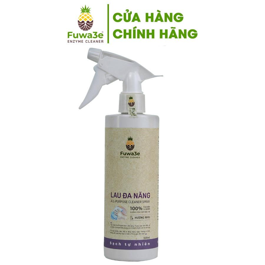 Bình xịt tẩy lau đa năng Fuwa3e hương nhu 500ml lau kính lau bếp và nhiều bề mặt