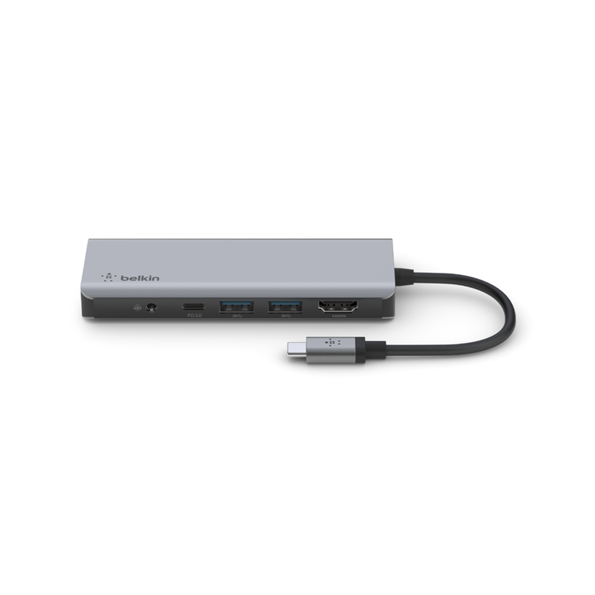 Hub chuyển đổi Belkin 7 trong 1 USB-C Multiport - Sạc PD 100W - Hàng chính hãng - Bảo hành 2 năm