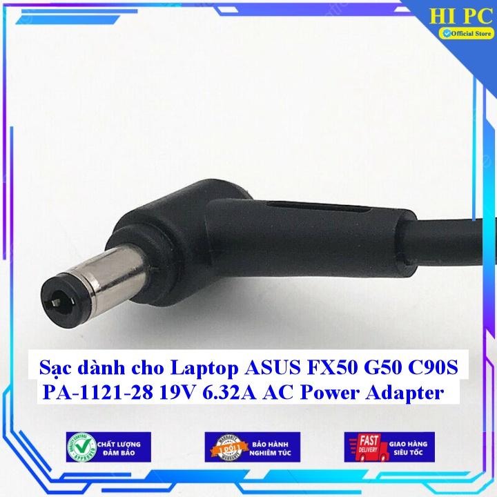 Sạc dành cho Laptop ASUS FX50 G50 C90S PA-1121-28 19V 6.32A AC Power Adapter - Hàng Nhập khẩu
