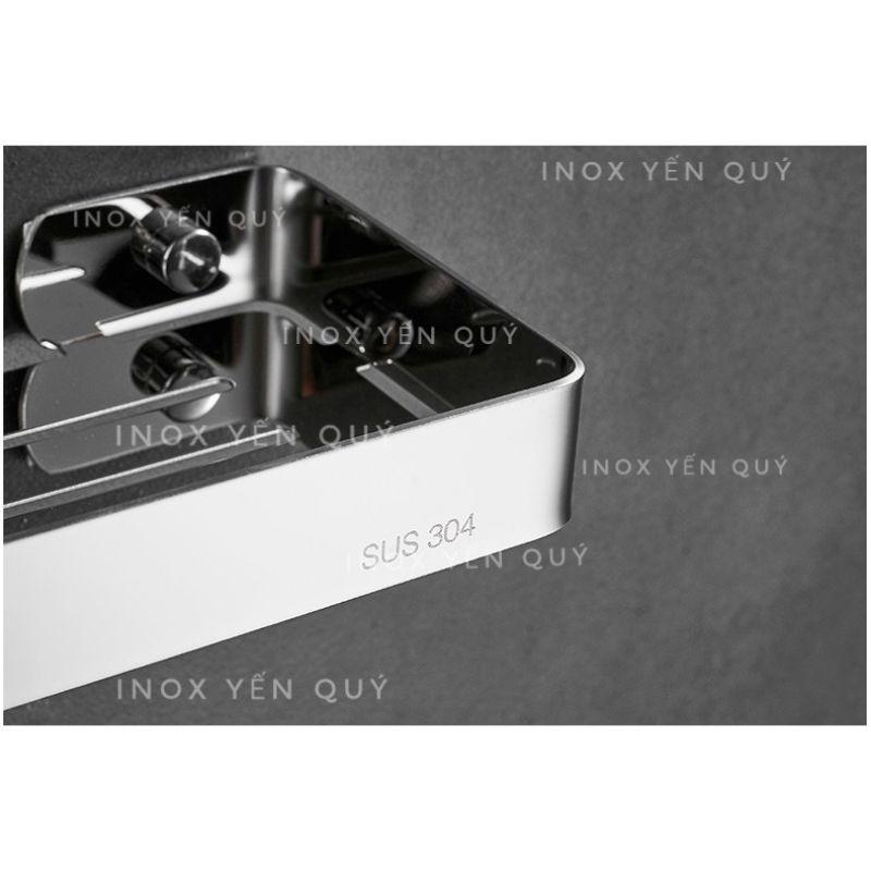 KỆ LỚN ĐỂ XÀ PHÒNG DẦU GỘI INOX304