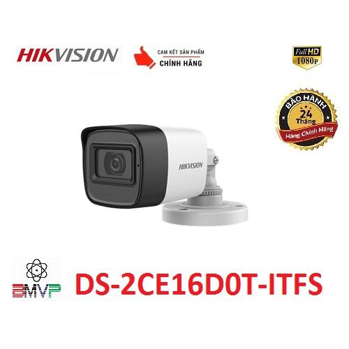 Camera  Có Mic Hikvision DS-2CE16D0T-ITFS 2.0Mp FullHD1080P  - Hàng chính hãng