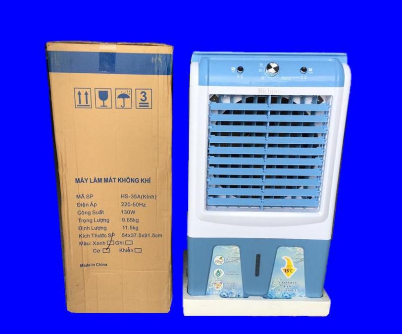 Quạt Điều Hoà HS-35A 35L vận hành cực êm có mặt kính cường lực sang trọng