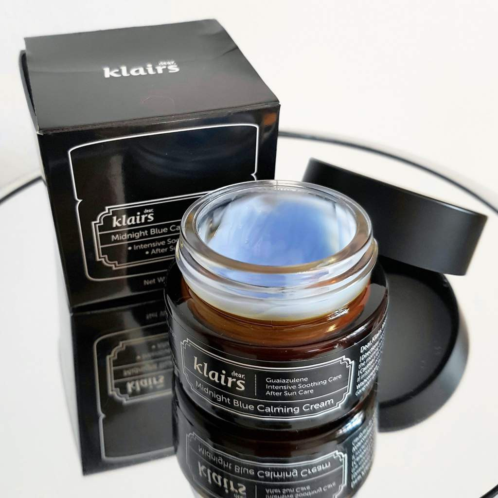 Kem dưỡng ẩm Klairs Midnight Blue Calming Cream làm dịu da ban đêm