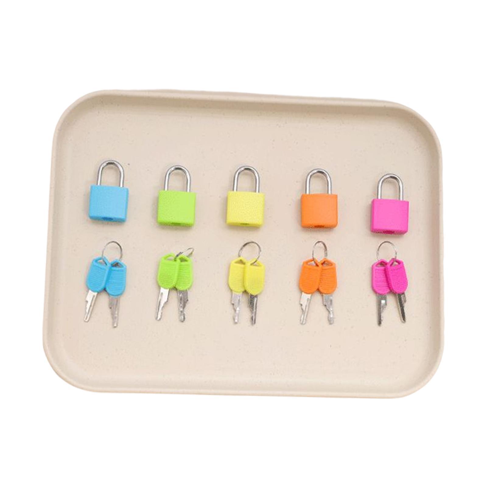 5 Pieces Montessori Material Color Matching Lock Set for Children Toddlers