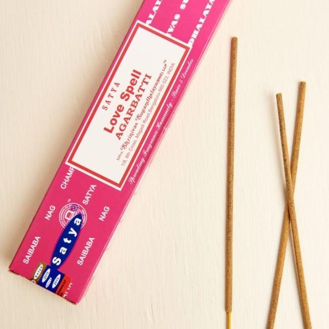 Thanh Hương Tình Yêu (Love Spell - SATYA Incense) Thu Hút Tình Yêu &amp; Vận May l XÔ THƠM THANH TẨY