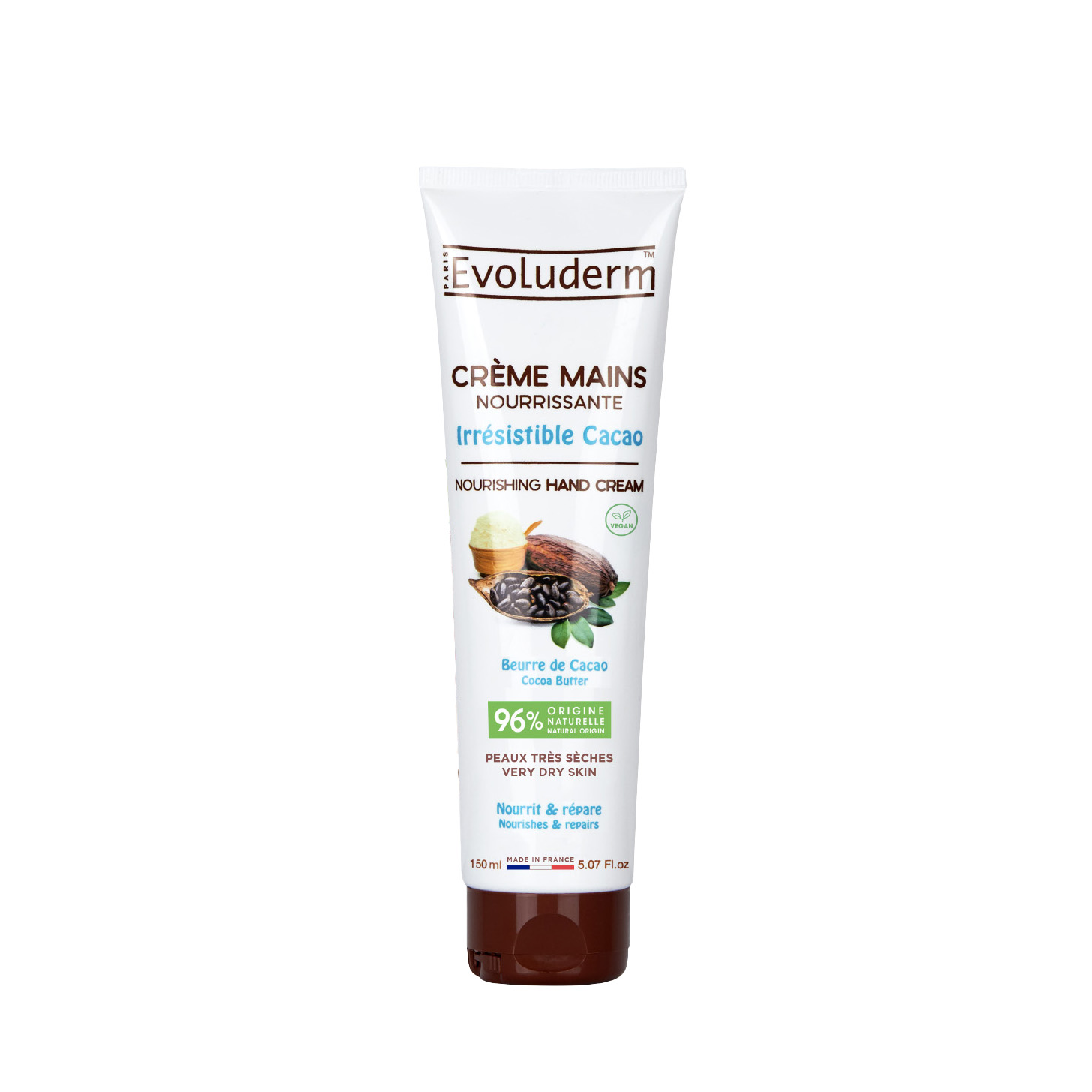 Kem dưỡng ẩm làm mềm bảo vệ da tay Evoluderm 150ml
