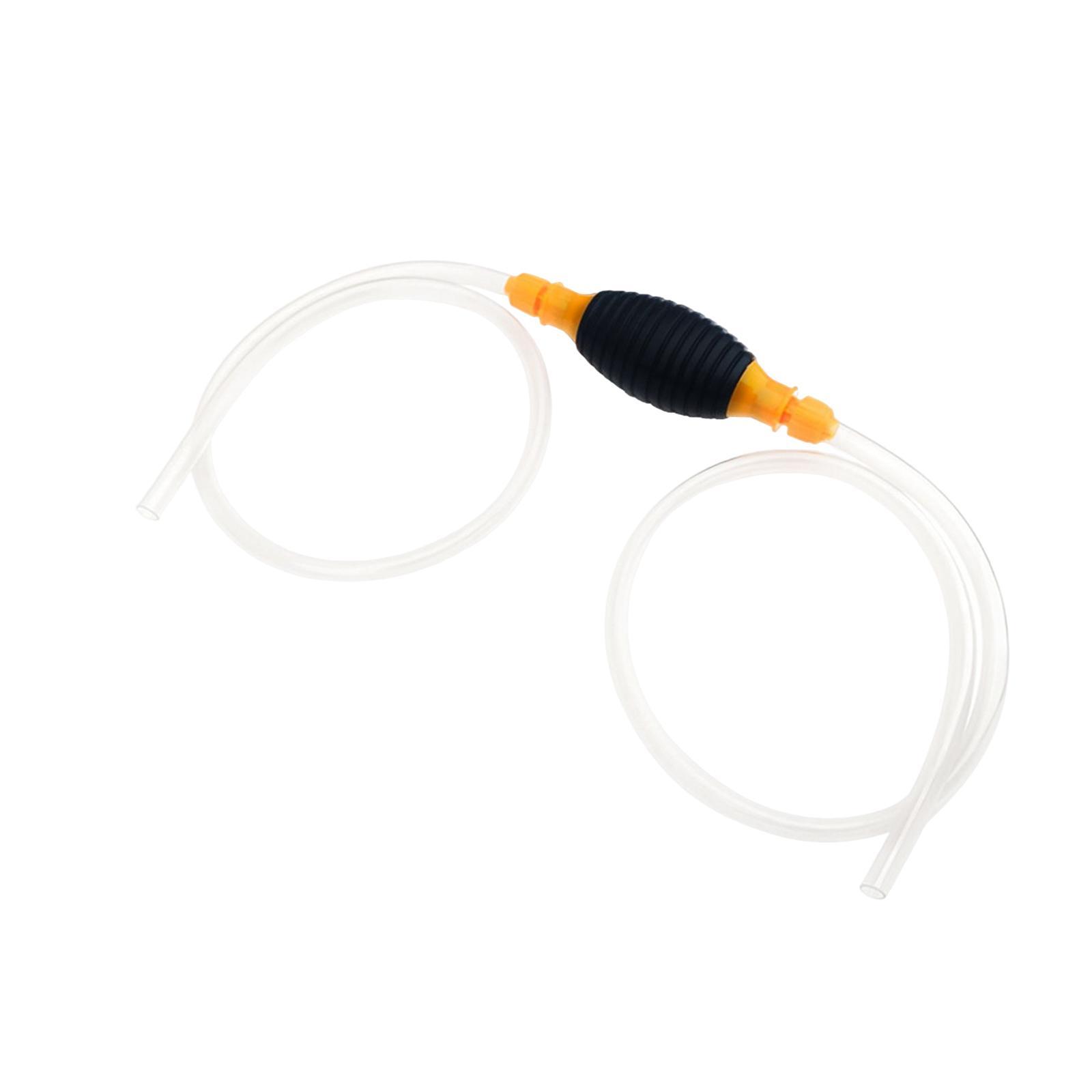 Portable Manual Fuel Transfer Pump DIY Cut Pipe Fuel Delivery Pump for Gasoline