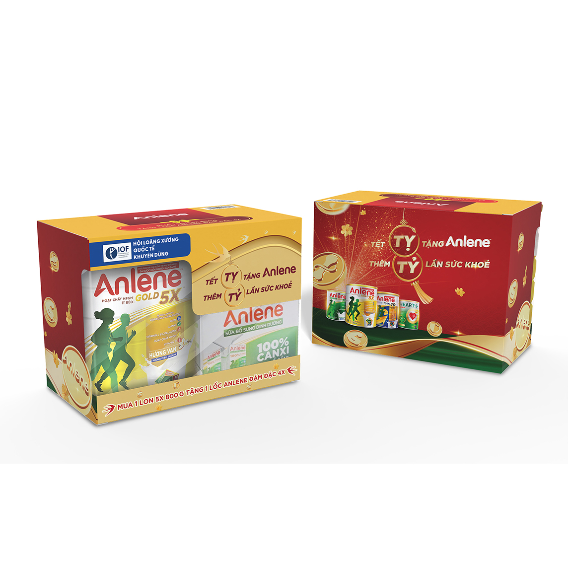 Combo 3 TPBS Anlene Gold hương vani 800g - Tặng máy vắt cam