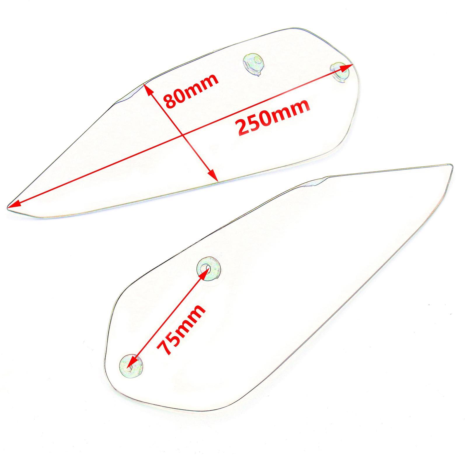 PC Motorcycle Windscreen Extension Spoiler Air Deflector for  R1250GS ADV