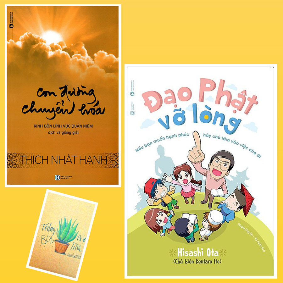 Combo Đạo Phật Vỡ Lòng và Con Đường Chuyển Hóa