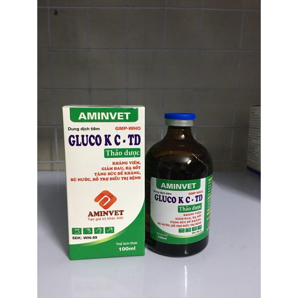 Gluco K C aminvet - chỉ dùng trong thú y