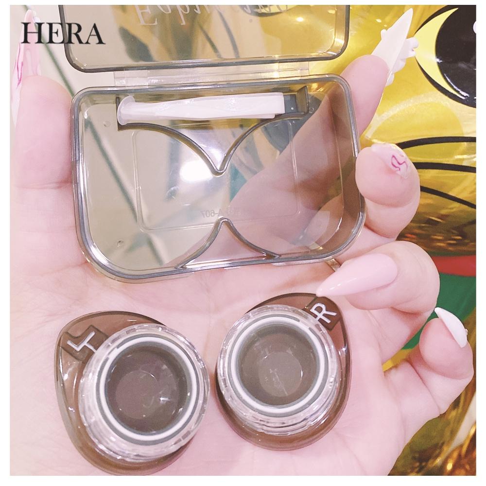 Khay Hộp Đựng Lens Hera Xinh Xắn Dễ Thương Kèm Gương - Hera Lens