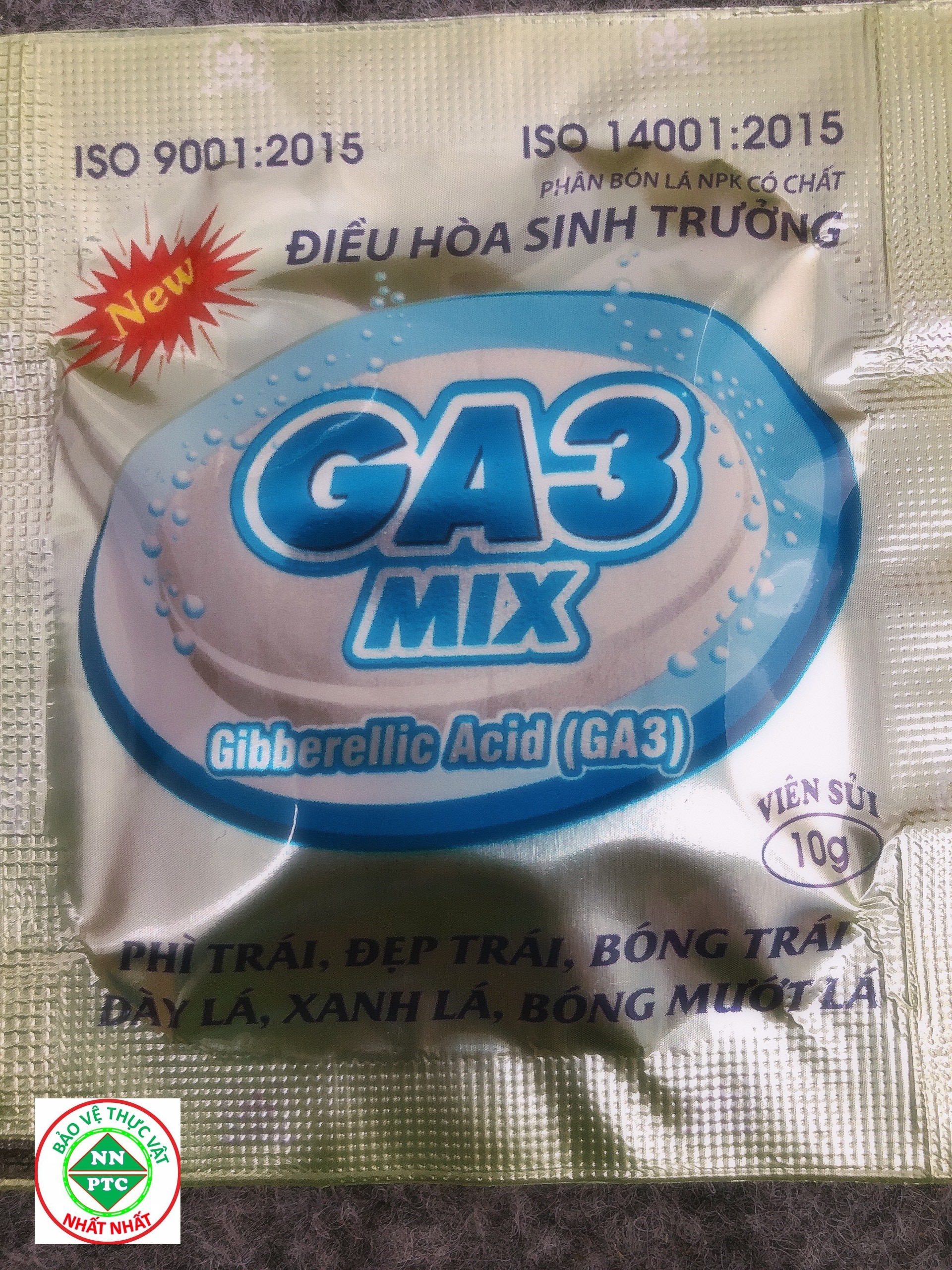 Phân Bón Lá Điều Hòa Sinh Trưởng GA3 Mix