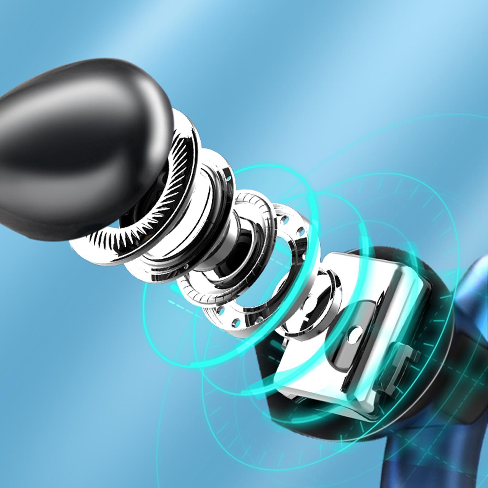 Sports Earbuds Built in Microphone Handsfree Call for Running Driving Office