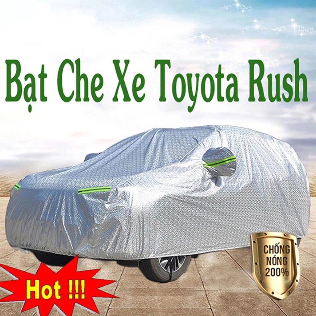 Bạt Phủ Xe Ô Tô Toyota Rush - Bạt Phủ Ô Tô 5 Chỗ 3 Lớp Cao Cấp Chống Mưa, Chống Nắng, Chống Cháy Loại 1