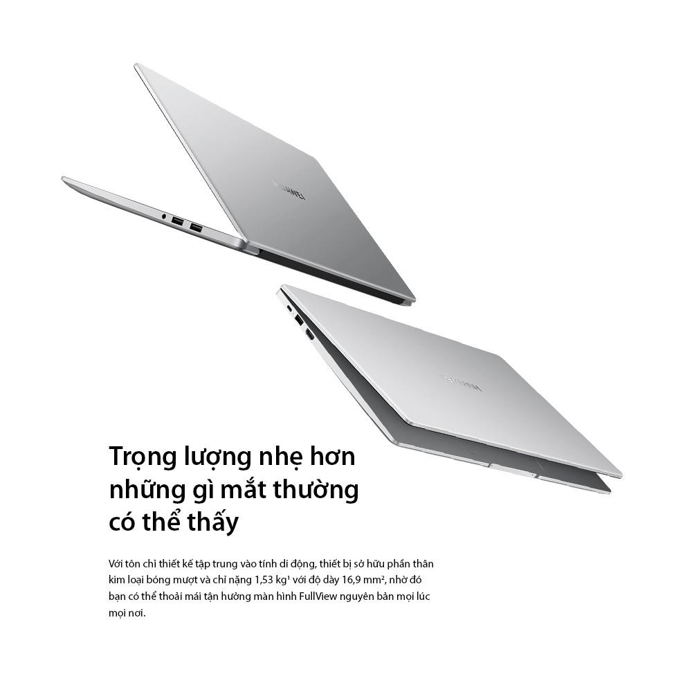 Máy Tính Xách Tay Laptop Huawei Matebook D15 (8GB/256GB) Share | Màn Hình HUAWEI Fullview | | HUAWEI Phím Nguồn Kết Hợp Bảo Mật Vân Tay | Hàng Chính Hãng