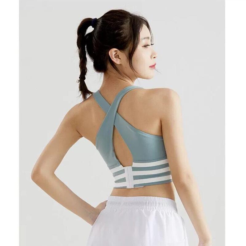 Tập Gym Thể Hình Chống Sốc Quần Lót Đệm Lót Áo Ngực Thể Thao Nhanh Khô Thoáng Khí Áo Bra Yoga Chạy Tập Luyện Mặc Áo Dành Cho Nữ