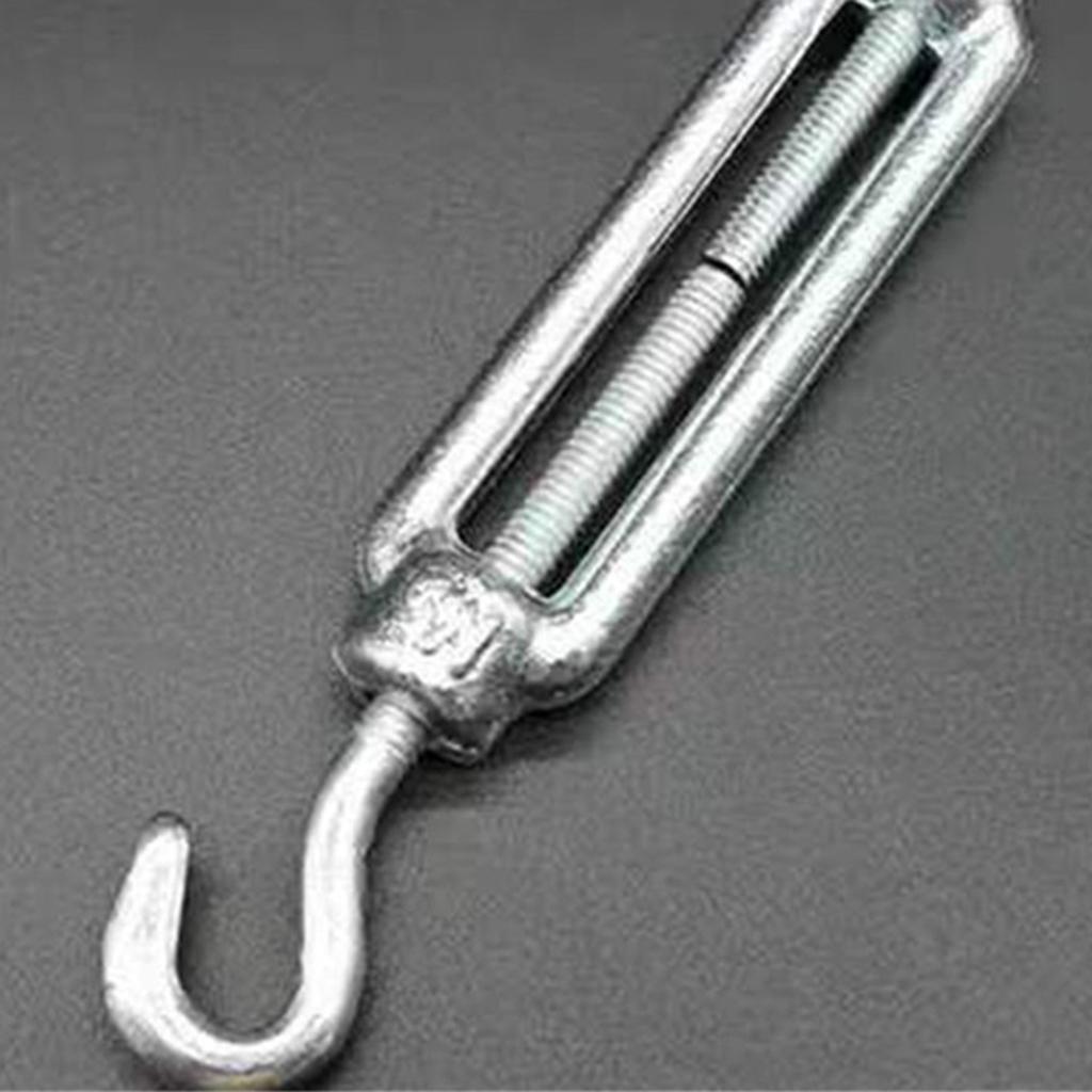 Turnbuckle 16mm Stainless Steel Hook And Eye Tension Adjustment Gate Bracket