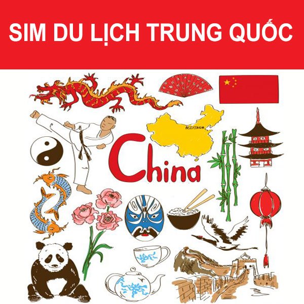 Sim 4G Du Lịch Trung Quốc 10GB/Sim Dùng Trong 10 Ngày - Hàng Chính Hãng