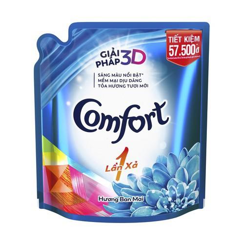 COMBO 2 túi Nước xả vải Comfort 1LX Ban mai 2.6LX2