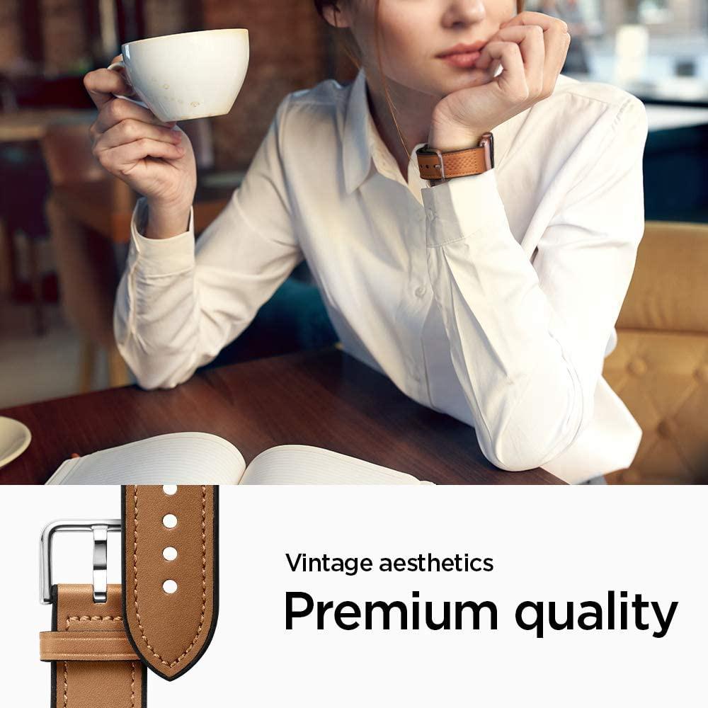 Dây đeo cho Apple Watch Series 1/2/3/4/5/6/SE - Spigen Retro Fit - hàng chính hãng