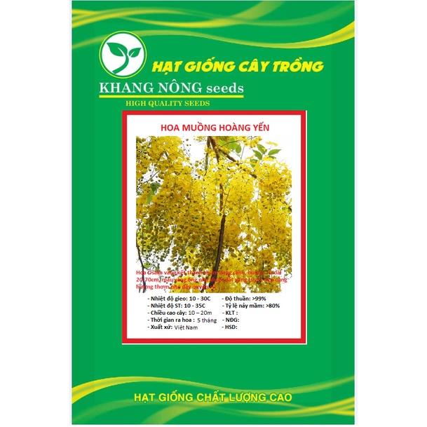 Hạt giống hoa muồng hoàng yến vàng KNS3490- Gói 20 hạt