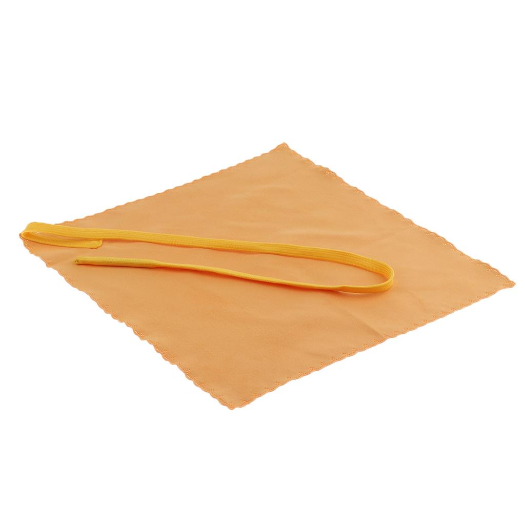 Sunnimix 2 Chiếc Dụng Cụ Âm Nhạc Kèn Clarinet/Sáo/Saxophone Khăn Lau Vệ Sinh Bụi