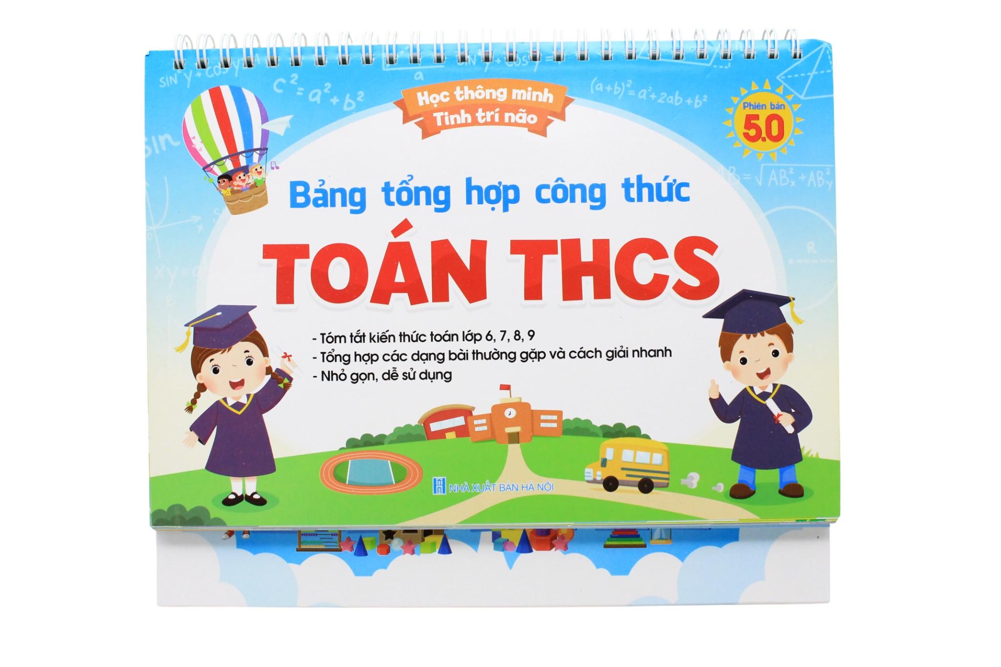 Sách - Bảng Tổng Hợp Công Thức Toán THCS