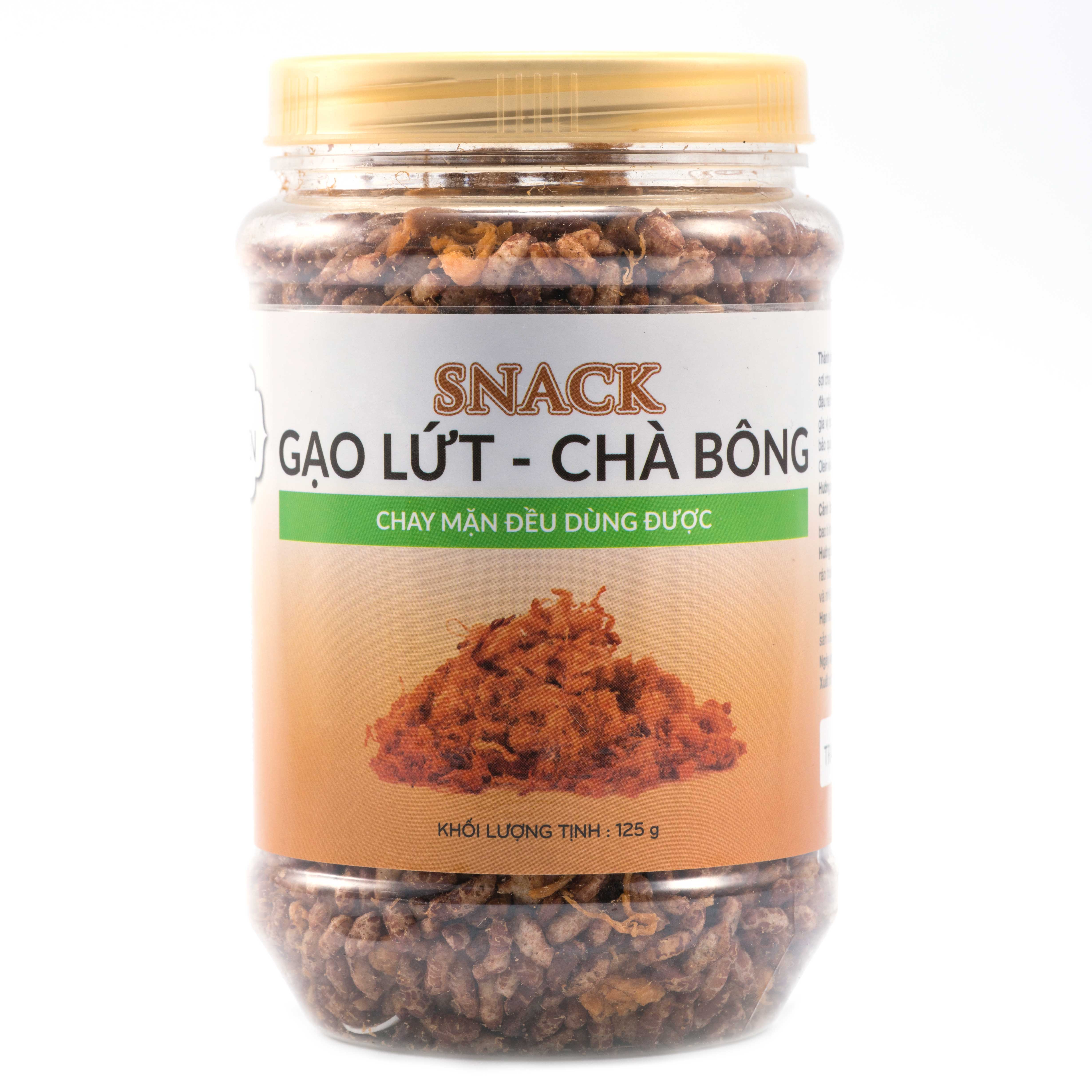 Snack Gạo Lứt Hoa Sen Chà Bông