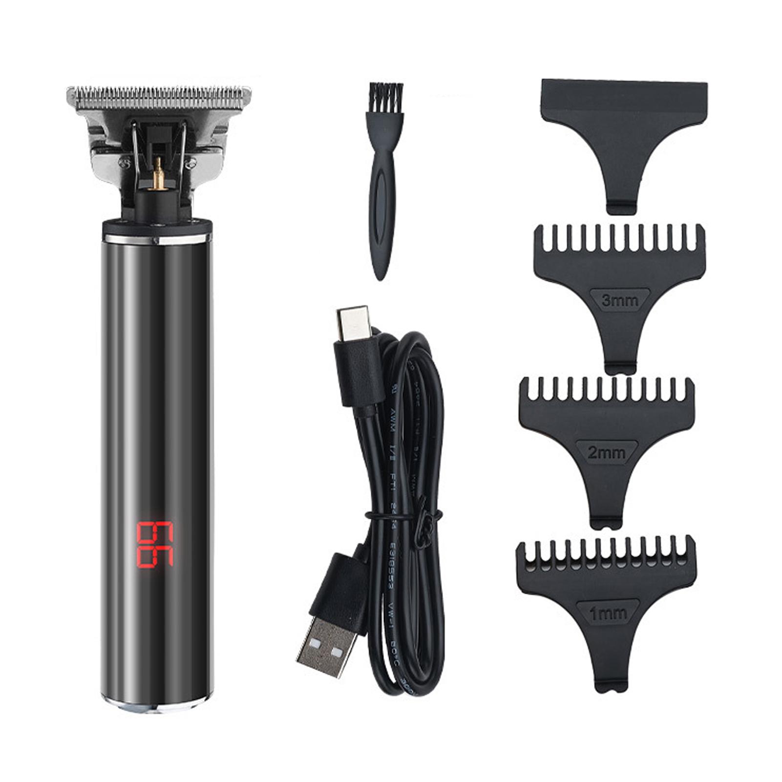 LCD Digital Display Electric Hairdresser Electric Propulsion Electric Hair Cutting Hair Trimmer Hair Cutting