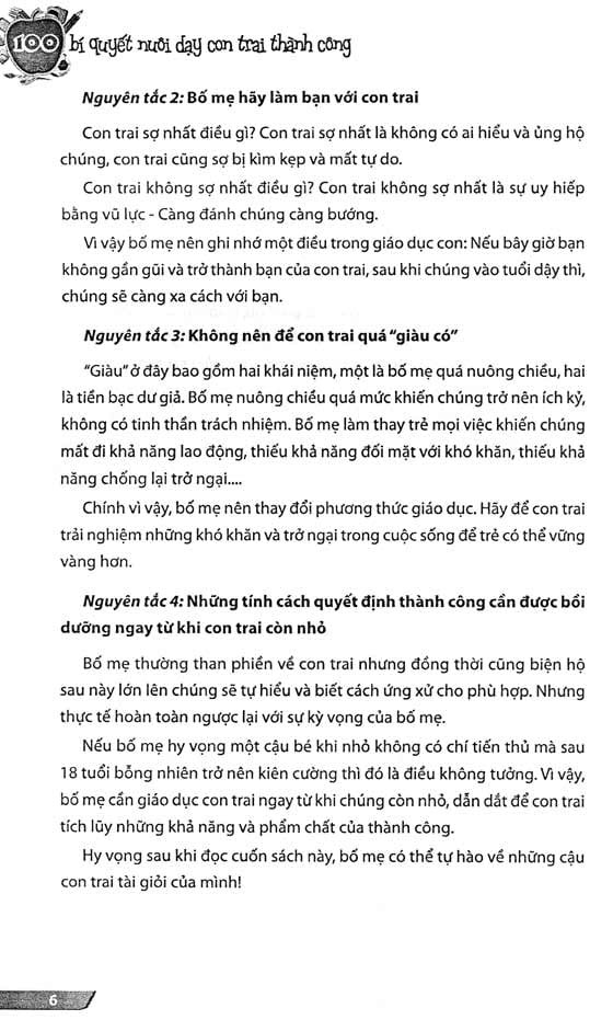 100 Bí Quyết Nuôi Dạy Con Trai Thành Công (Tái Bản)