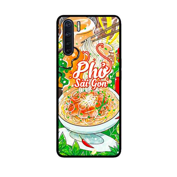 Ốp Lưng in cho Oppo A91 Mẫu Nền SG3 - Hàng Chính Hãng