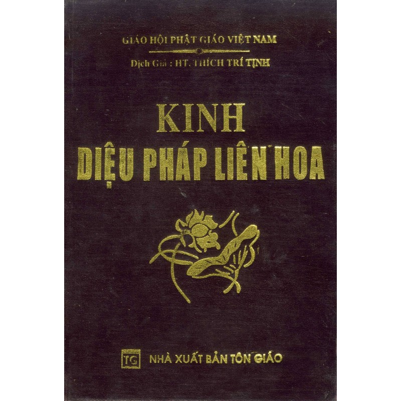 Kinh Diệu Pháp Liên Hoa (Bìa da)